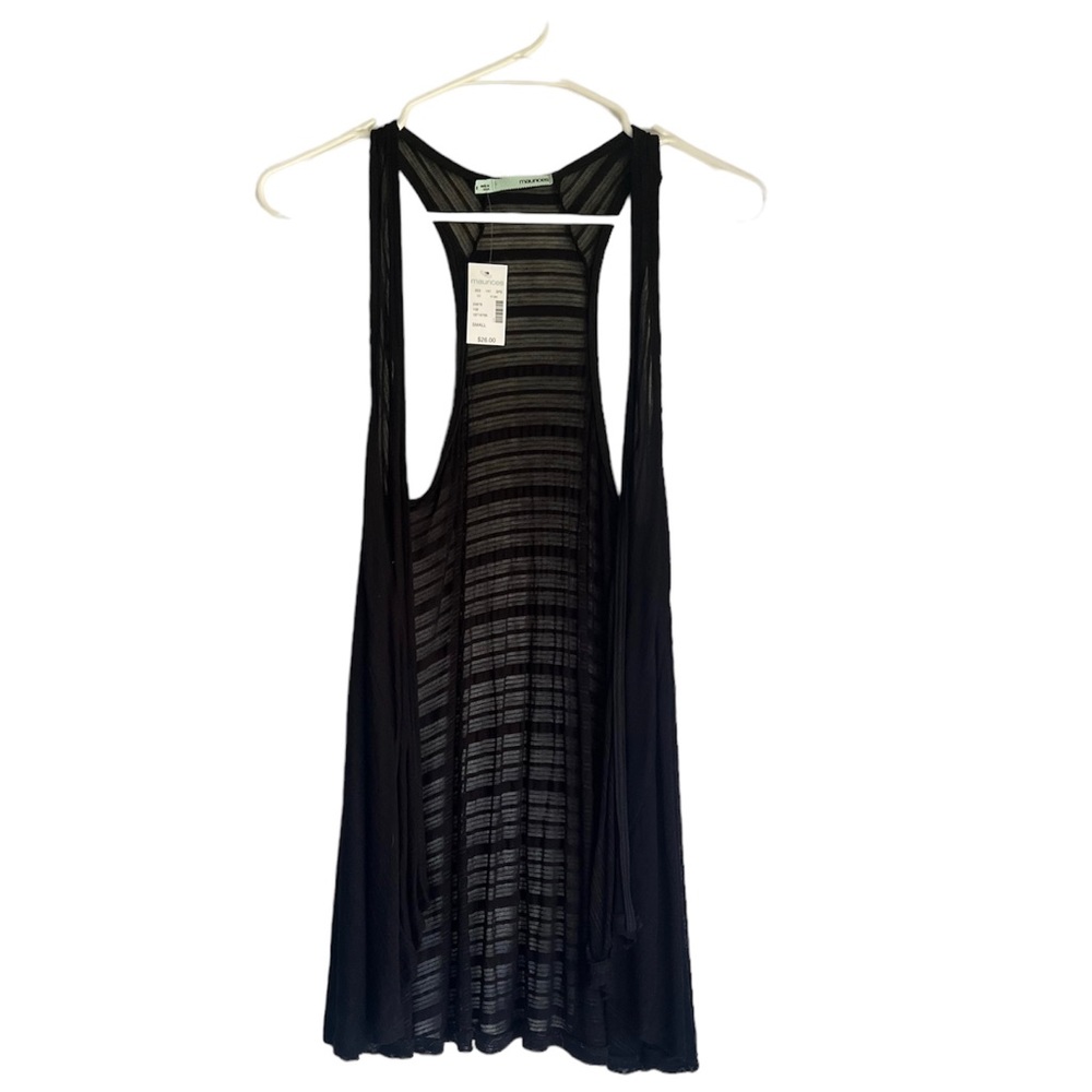 ❌donated❌ Sleeveless Cardigan Open Swing Tank cover up racerback